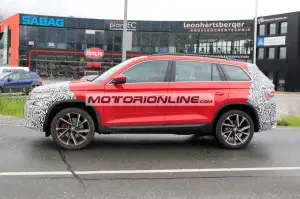 Skoda Kodiaq RS facelift - Foto spia 16-6-2020