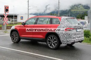 Skoda Kodiaq RS facelift - Foto spia 16-6-2020