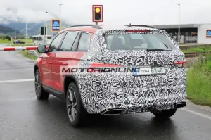 Skoda Kodiaq RS facelift - Foto spia 16-6-2020