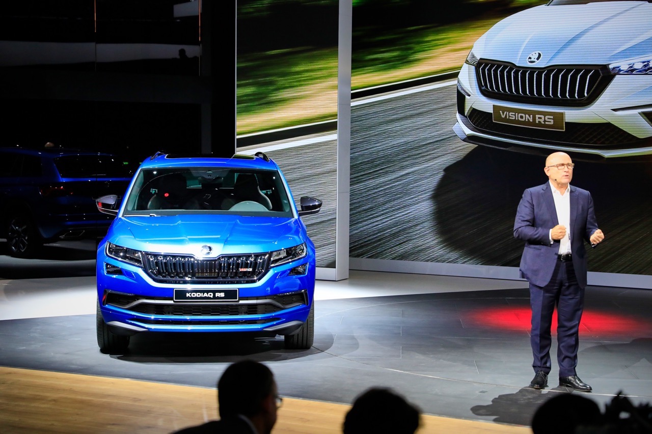 Skoda Kodiaq RS - Salone di Parigi 2018