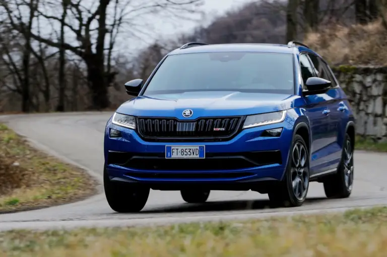Skoda kodiaq RS - Test Drive in Anteprima  - 7
