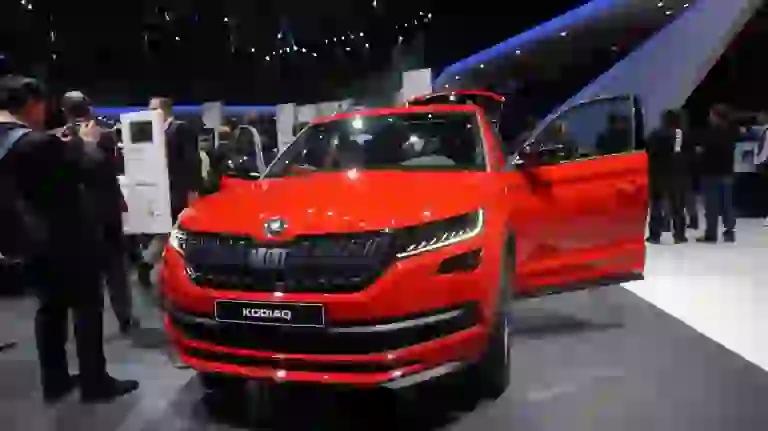 Skoda Kodiaq Sportline e Scout Foto Live - Salone di Ginevra 2017 - 1