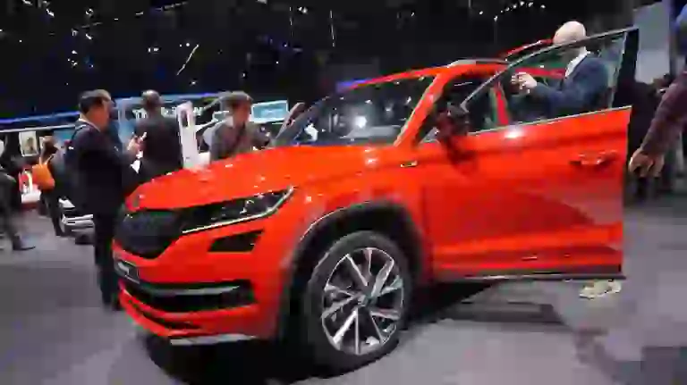 Skoda Kodiaq Sportline e Scout Foto Live - Salone di Ginevra 2017 - 2