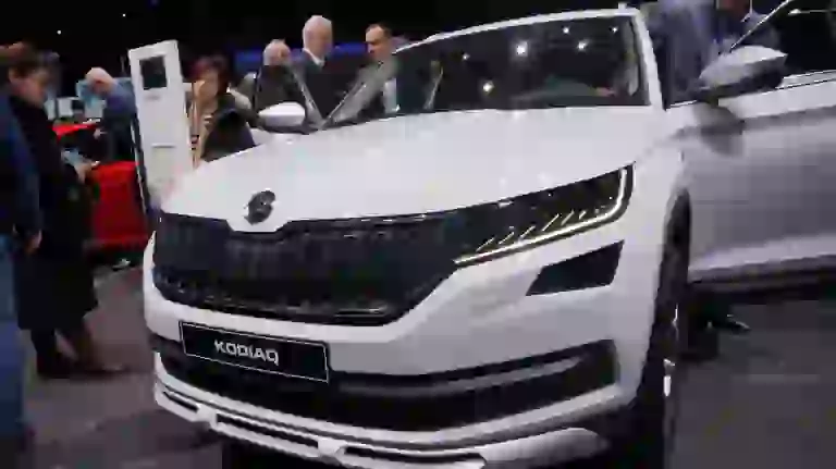 Skoda Kodiaq Sportline e Scout Foto Live - Salone di Ginevra 2017 - 5