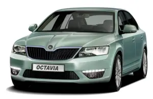 Skoda Octavia III 2013 foto spia e rendering