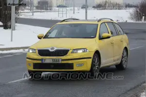 Skoda Octavia RS 2014 - Foto spia 26-01-2013