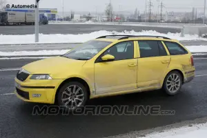 Skoda Octavia RS 2014 - Foto spia 26-01-2013