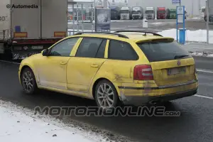 Skoda Octavia RS 2014 - Foto spia 26-01-2013