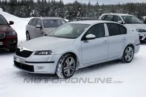 Skoda Octavia RS 2014 - Foto spia 26-02-2013