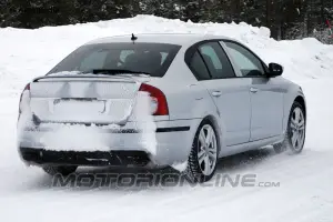 Skoda Octavia RS 2014 - Foto spia 26-02-2013