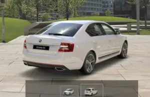 Skoda Octavia RS foto spia