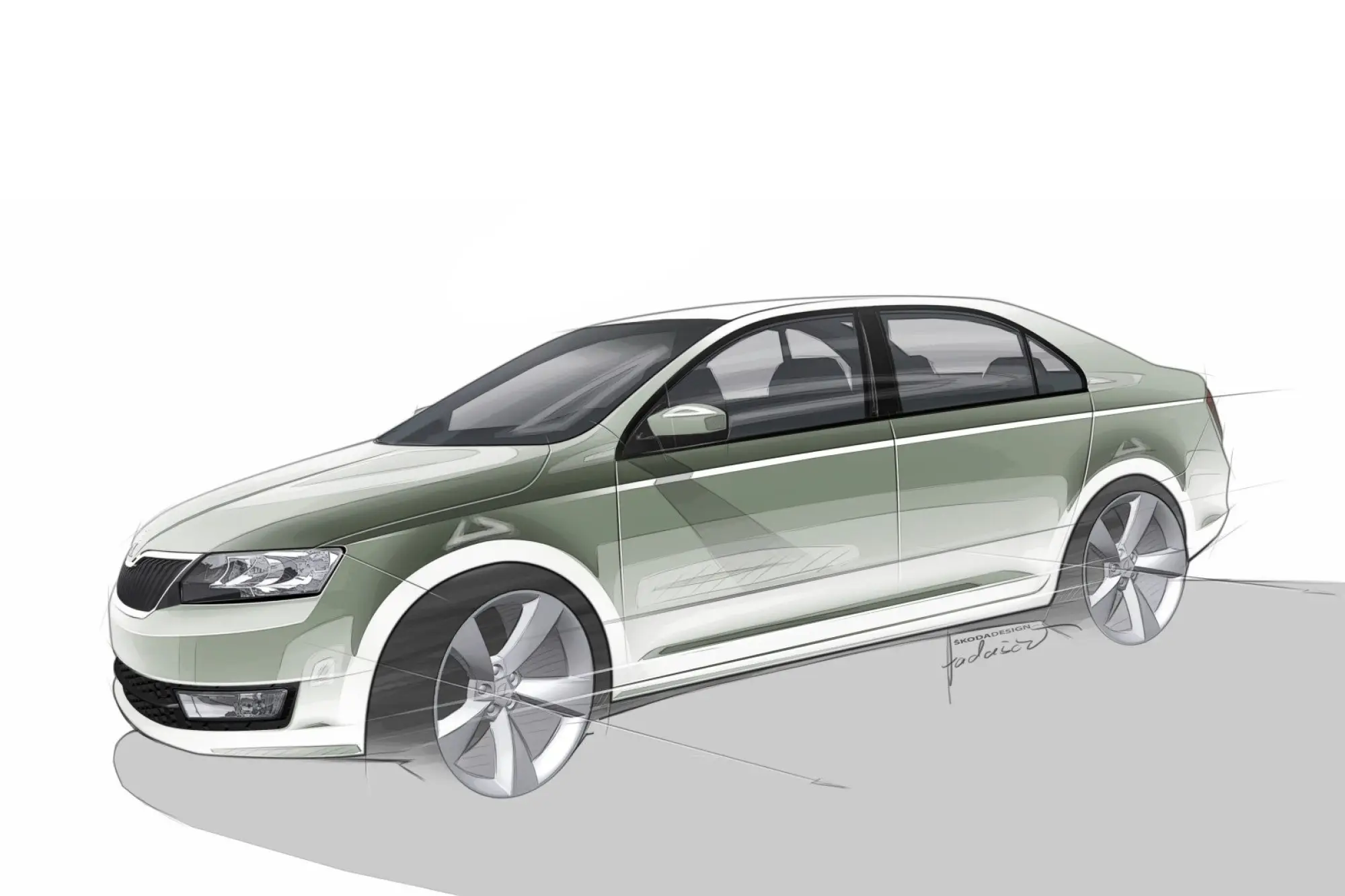 Skoda Rapid 2012 - 1