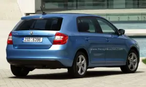 Skoda Rapid hatchback rendering non ufficiali - 1