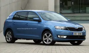 Skoda Rapid hatchback rendering non ufficiali