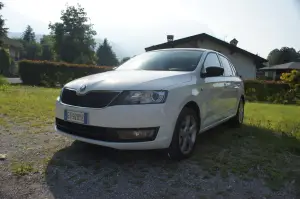 Skoda Rapid Spaceback  Prova su strada 2014 - 1