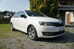 Skoda Rapid Spaceback  Prova su strada 2014