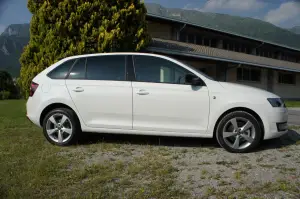 Skoda Rapid Spaceback  Prova su strada 2014