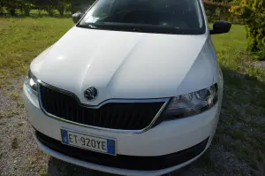 Skoda Rapid Spaceback  Prova su strada 2014