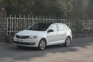 Skoda Rapid Spaceback  Prova su strada 2014