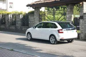 Skoda Rapid Spaceback  Prova su strada 2014 - 38