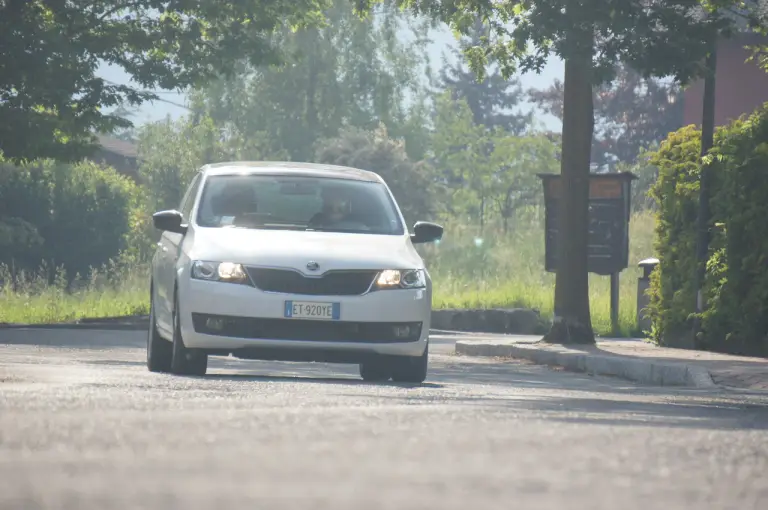 Skoda Rapid Spaceback  Prova su strada 2014 - 42