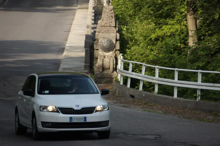 Skoda Rapid Spaceback  Prova su strada 2014 - 52