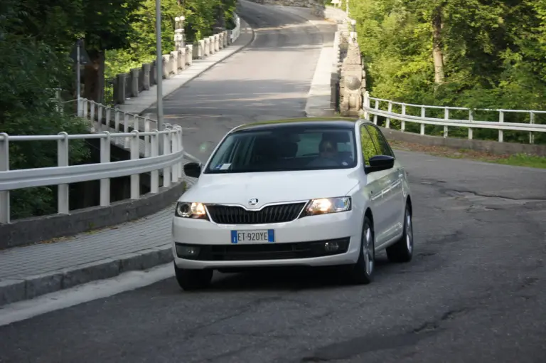 Skoda Rapid Spaceback  Prova su strada 2014 - 53