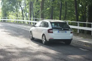 Skoda Rapid Spaceback  Prova su strada 2014