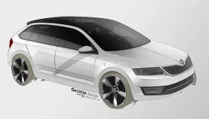 SKODA Rapid Spaceback - Salone di Francoforte 2013