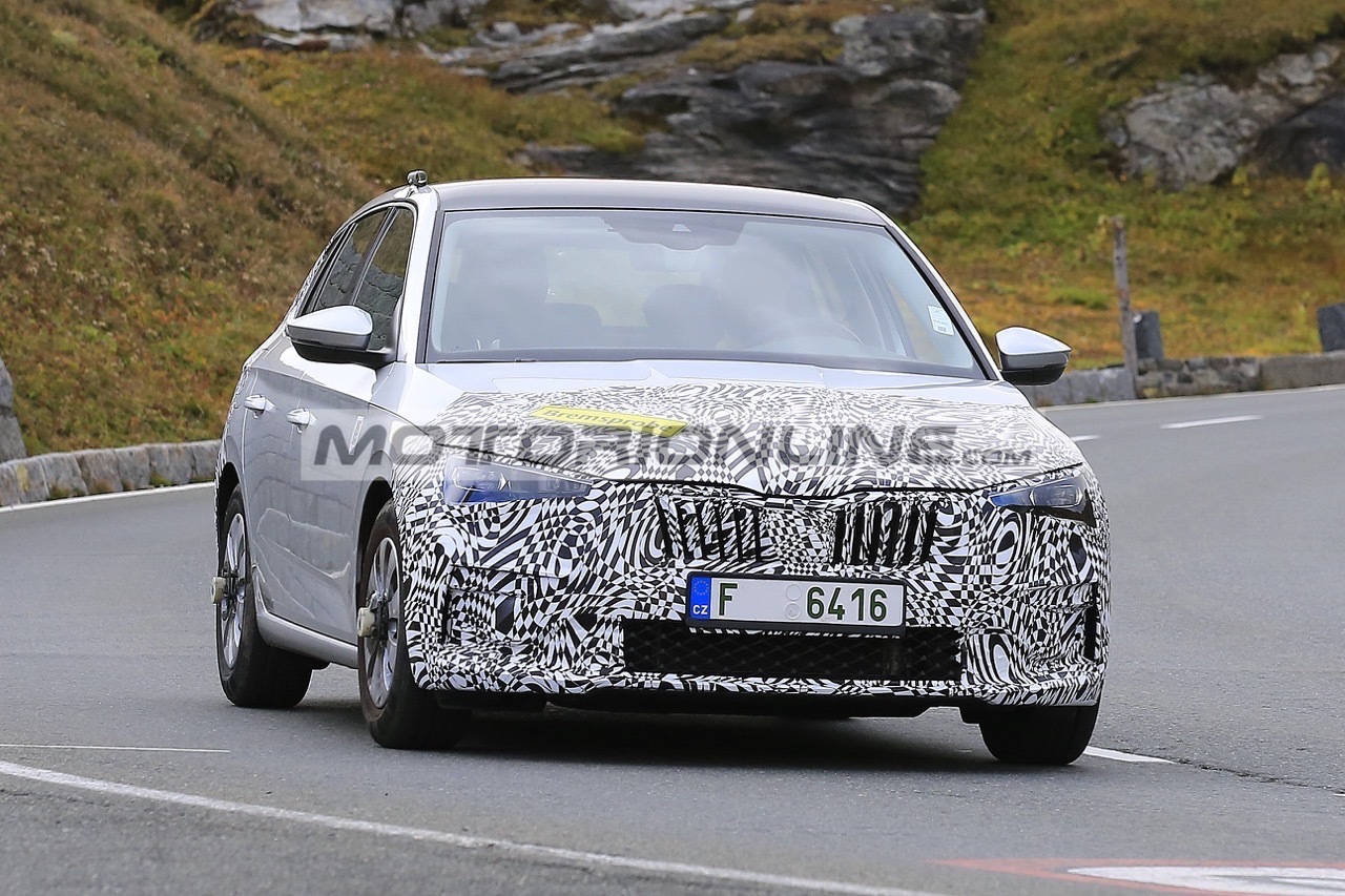 Skoda Scala facelift - Foto spia 6-10-2021