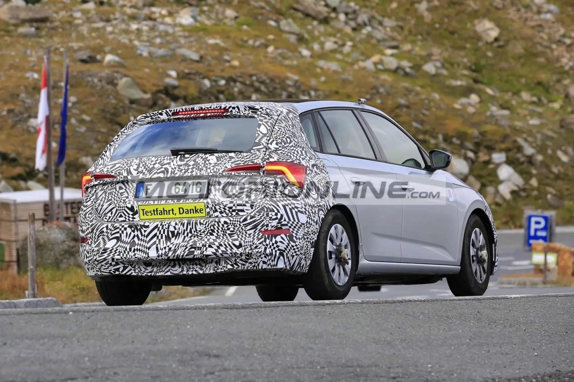 Skoda Scala facelift - Foto spia 6-10-2021 - 20