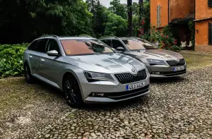 Skoda Superb MY 2018 con ADAS