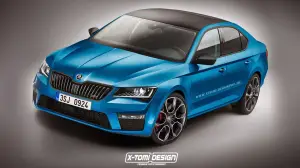 Skoda Superb vRS rendering - 2