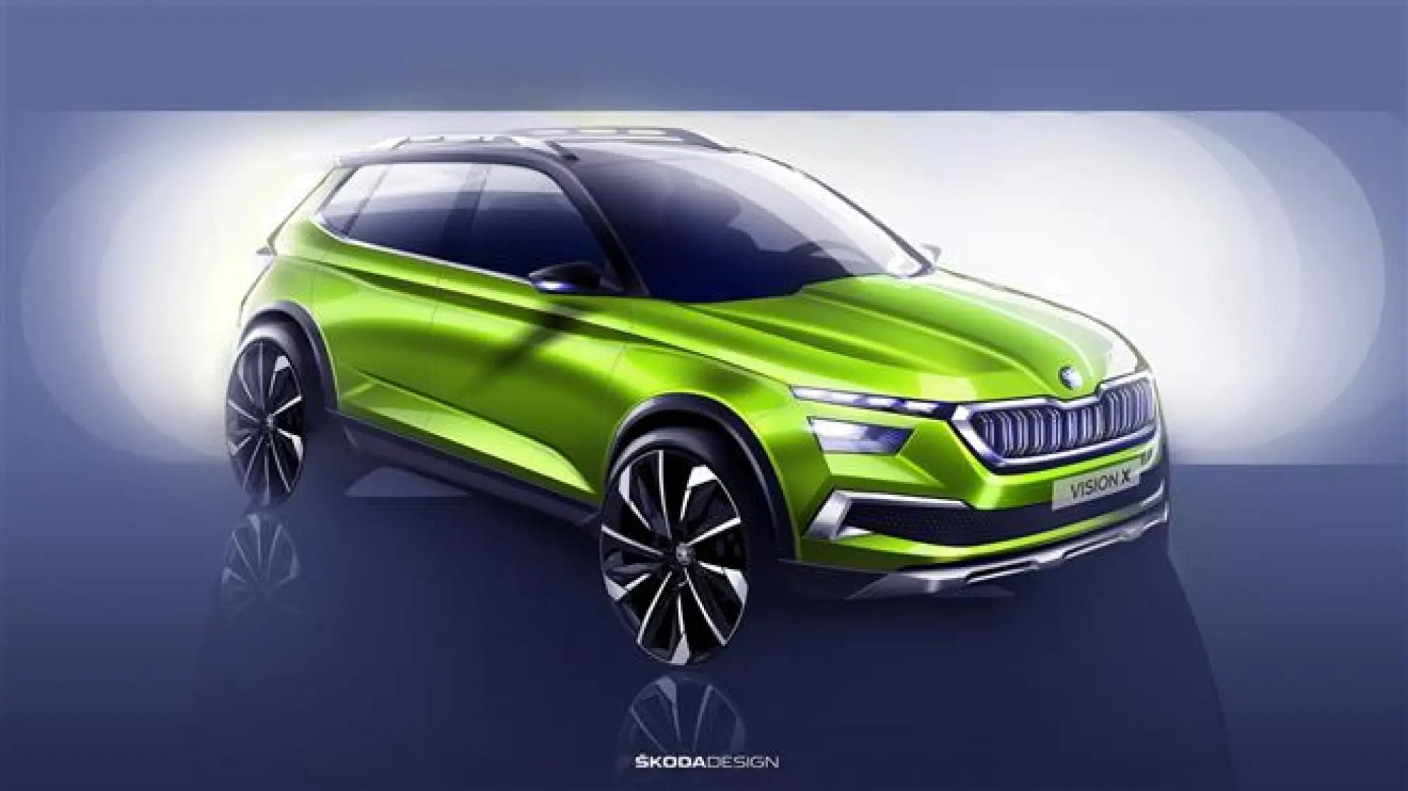 Skoda Vision X bozzetti - 1