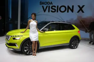 Skoda Vision X Concept (foto live) - Salone di Ginevra 2018