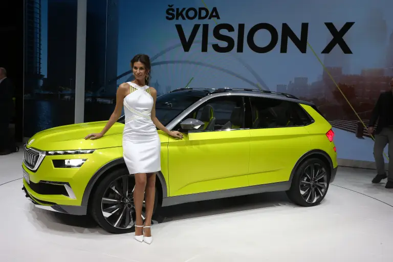 Skoda Vision X Concept (foto live) - Salone di Ginevra 2018 - 2