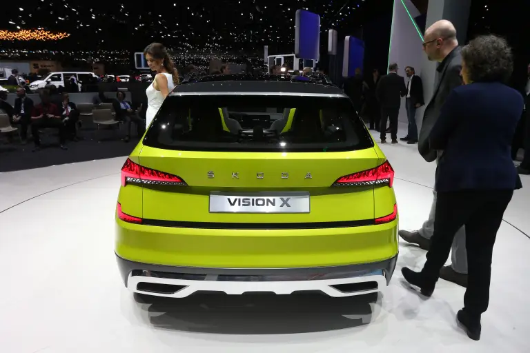 Skoda Vision X Concept (foto live) - Salone di Ginevra 2018 - 5