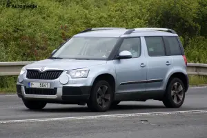Skoda Yeti 2014 - Foto spia 15-07-2013