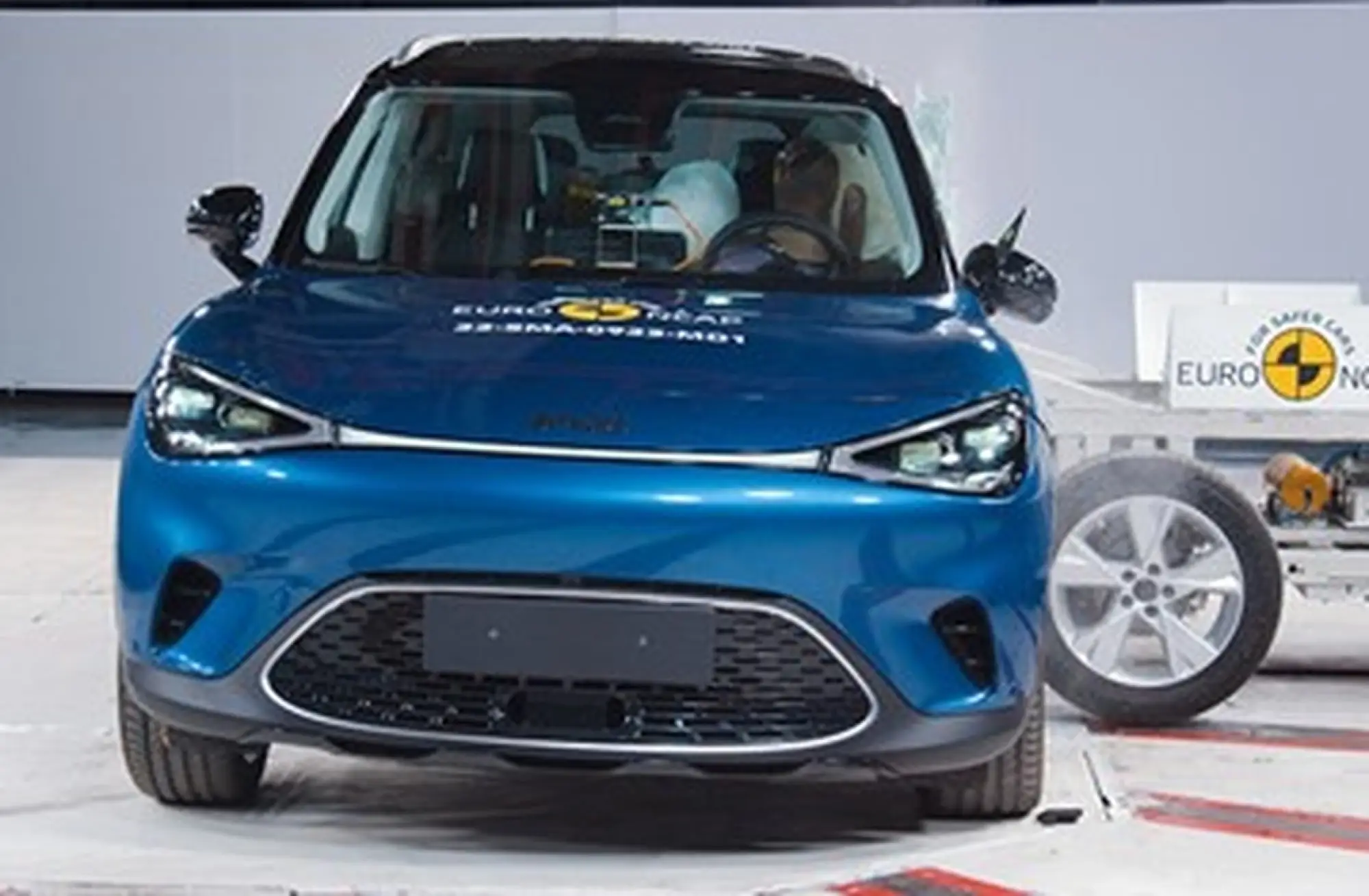 Smart #1 test Euro NCAP - Foto - 4