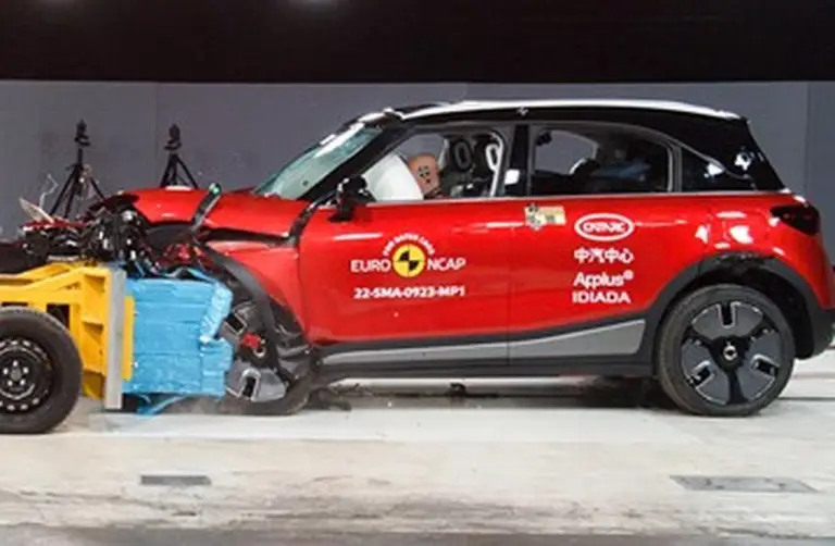 Smart #1 test Euro NCAP - Foto - 5