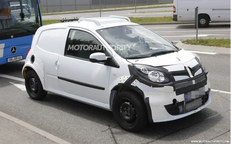 Smart ForFour 2015 foto spia luglio 2012 - 2