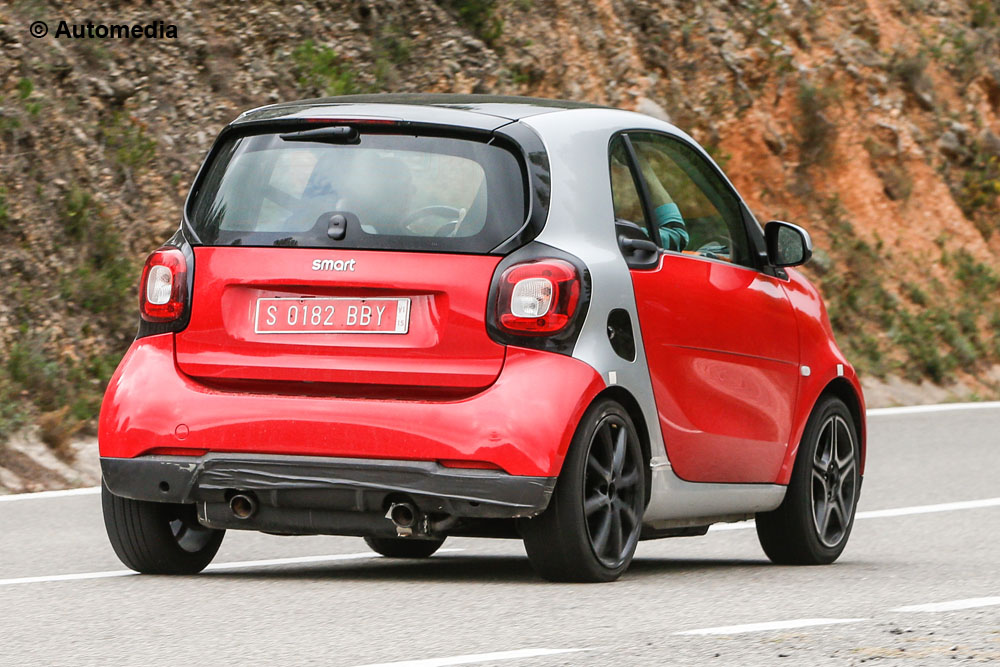 Smart ForTwo Brabus 2015 - Foto spia 08-12-2014