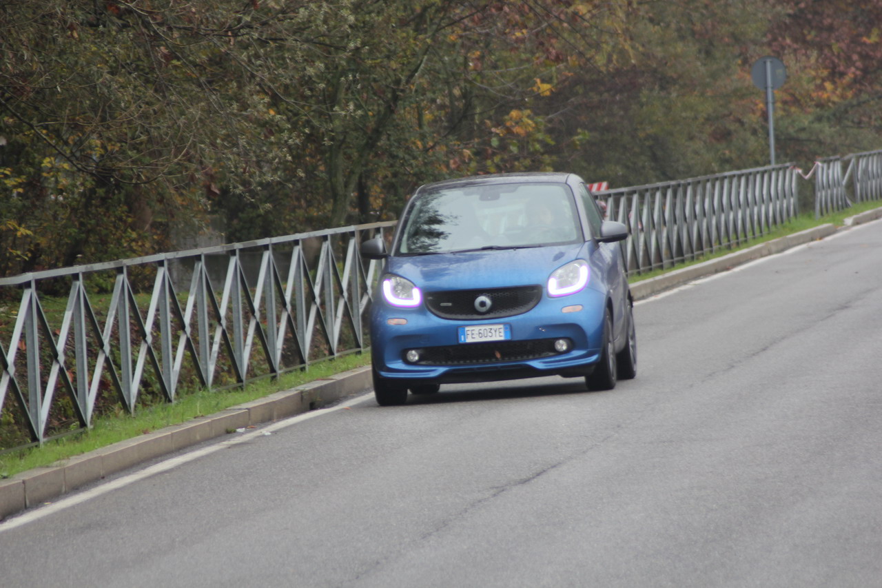 Smart ForTwo Brabus: prova su strada