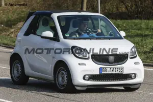 Smart ForTwo Cabrio 2016 - Foto spia 24-07-2015