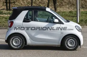 Smart ForTwo Cabrio 2016 - Foto spia 24-07-2015