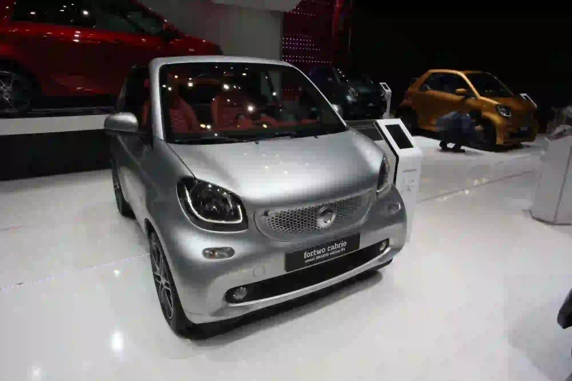 Smart ForTwo Cabrio Brabus Foto Live - Salone di Ginevra 2017 - 1