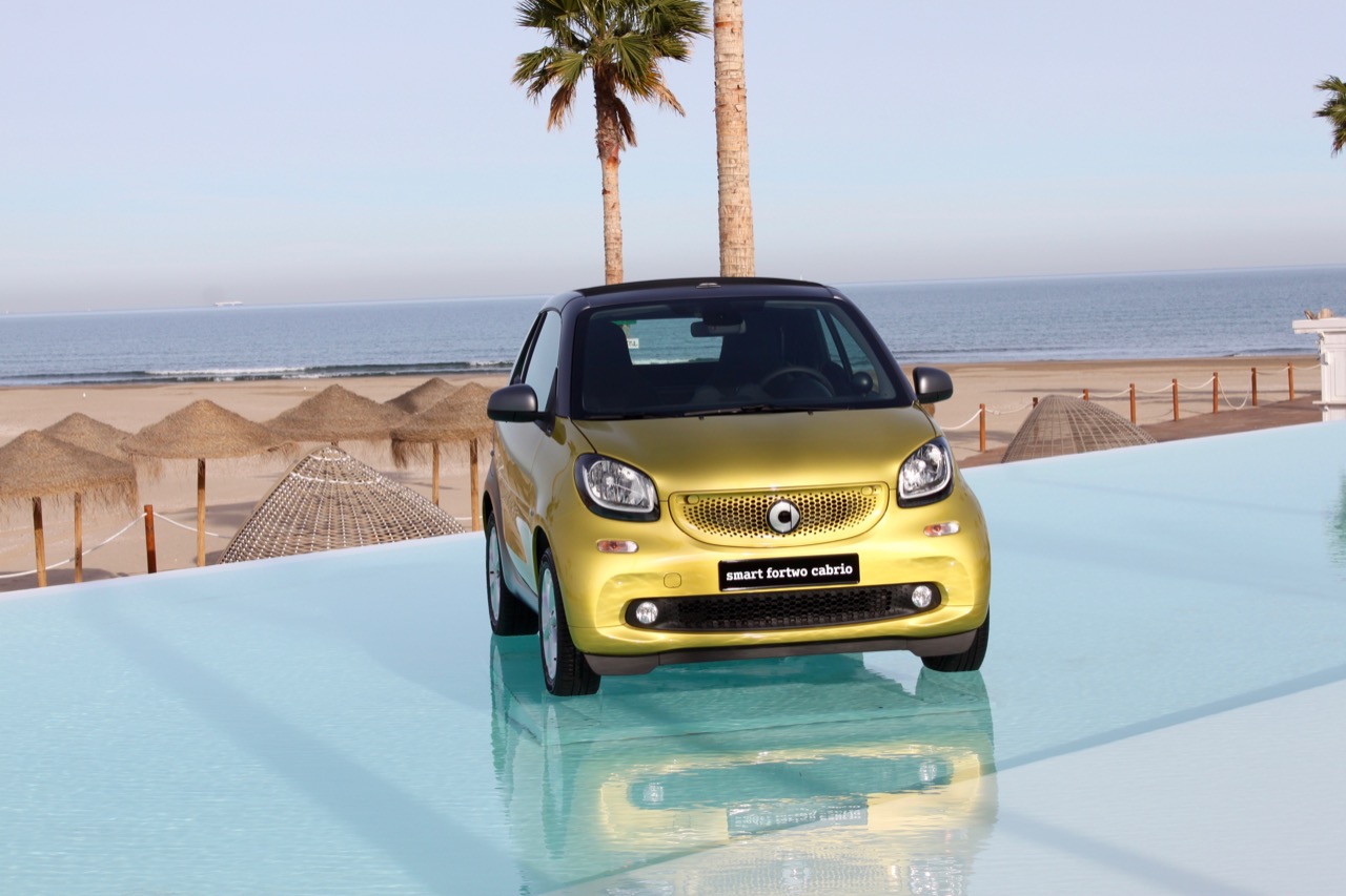 Smart fortwo cabrio MY 2016 - Evento a Valencia, 19-20 gennaio 2016