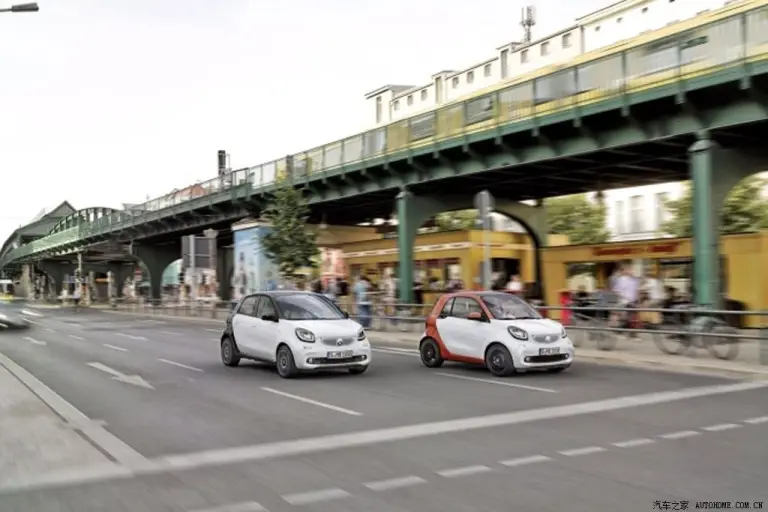Smart ForTwo e ForFour 2015 - Foto ufficiose - 3