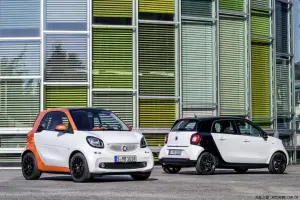 Smart ForTwo e ForFour 2015 - Foto ufficiose - 4