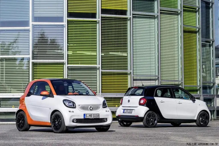 Smart ForTwo e ForFour 2015 - Foto ufficiose - 4